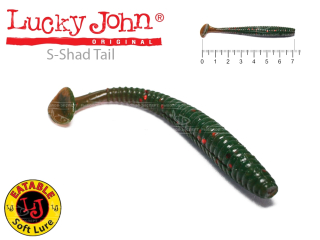 Силікон Lucky John S-Shad Tail 2.8" col.PA16